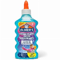 Elmers Glitzerkleber Blau 177ml