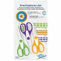 WEDO Kreativscheren 3er Set 16.0 cm 3 Schnitte sort.