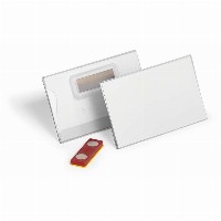 DURABLE Namensschild m Magnet verdrehsicher 54x90mm 25er PAK