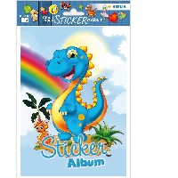 HERMA Sticker Sammelalbum für Kids Dinos A5