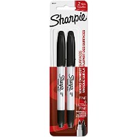 Sharpie Marker Ultra Fine Extra Fein schwarz. 2er Blister