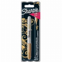 Sharpie Metallic Marker Permanent F 1.4mm Gold 1er Blister