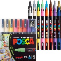POSCA Marker UNI PC-3M 16er Set