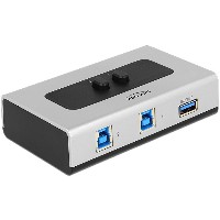 DELOCK Switch 2-port USB 3.0manuell bidirektional Delock