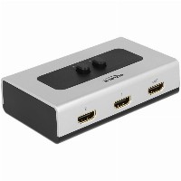 DELOCK Switch 2-port HDMI manuell