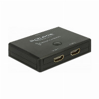DELOCK HDMI 2 - 1 Umschalter bidirektional 4K 60 Hz