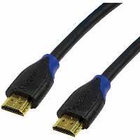 Logilink HDMI-Kabel Ethernet High Speed. 4K2K/60Hz.1.00m sw. bulk