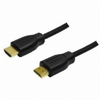 Logilink HDMI-Kabel Ethernet A -> A St/St 1.00m sw