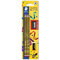 STAEDTLER Noris® 120 Bleistifte HB schwarz/gelb. 1 Set