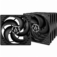 ARCTIC Lüfter 140*140*27 P14 PWM PST (Black) 5 Pack