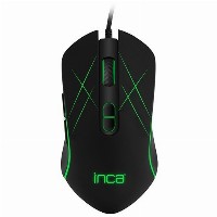INCA Gaming Maus IMG-GT12 3200 DPI. RGB. 7 Tasten. USB. SW retail