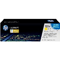 HP 125A original Colour LaserJet Toner cartridge CB542A yellow standard capacity 1.400 pages 1-pack