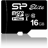CARD Micro Card 16GB Silicon Power UHS-1 Elite/CL.10 inkl. Adap