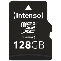CARD Micro Card 128GB Intenso SDXC Class10