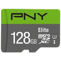 CARD Micro XC Card 128GB PNY Elite Cl.10 U1 retail