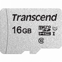 CARD microSD Card 16GB Transcend SDHC USD300S (ohne Adapter)