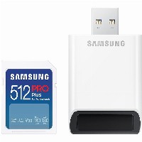 CARD Card 512GB Samsung XC PRO Plus (2023)(CL10) Reader retail