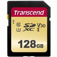 CARD Card 128GB Transcend SDXC SDC500S 95/60 MB/s