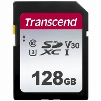 CARD Card 128GB Transcend SDXC SDC300S 100/25 MB/s