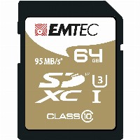 CARD Emtec 64GB UHS-I U3 V30 SpeedIN Pro