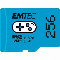 CARD Emtec m256GB UHS-I U3 V30 A1 Gaming Blue