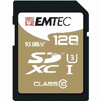 CARD Emtec 128GB UHS-I U3 V30 SpeedIN Pro