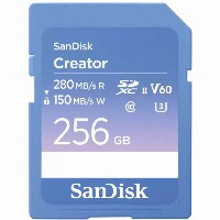 CARD SanDisk Creator SD UHS-II 256GB