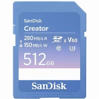 CARD SanDisk Creator SD UHS-II 512GB