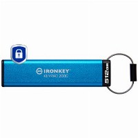 STICK 512GB Kingston IronKey Keypad 200C AES-256 USB-C retail