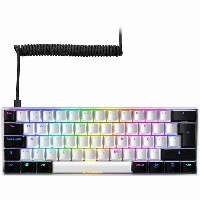 Sharkoon SKILLER SGK50 S4 (wei/schwarz. ES-Layout. Kailh Red)