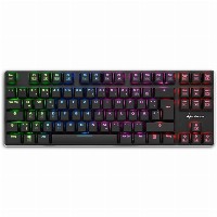 Sharkoon PureWriter TKL RGB (schwarz. DE-Layout. Kailh Choc Low Profile Blue)