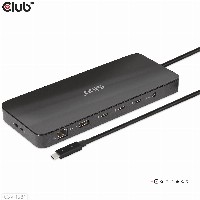 Club3D Thunderbolt4 11-in-1 Dockingstation 2 Displays St/Bu