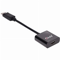 Club3D Adapter DisplayPort > HDMI 2.0 3D 4K60Hz aktiv St/Bu Polybeutel