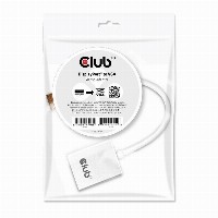 Club3D Adapter DisplayPort > VGA aktiv St/Bu weiß Polybeutel