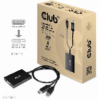 Club3D Adapter DisplayPort > DVI-D HDCP OFF aktiv St/Bu retail