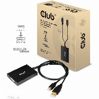 Club3D Adapter MiniDisplayport > DVI DualLink HDCP Off St/Bu retail