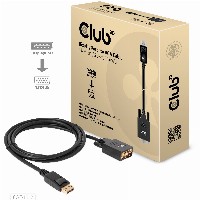 Club3D Kabel DisplayPort > VGA St/St 2m retail