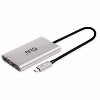 Club3D Adapter Thunderbolt 3 > 2x DP 1.2 4K@60Hz aktiv St/Bu retail