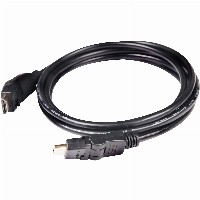 Club3D HDMI-Kabel A -> A 2.0 360° Drehbar 4K60Hz UHD 2 Meter retail