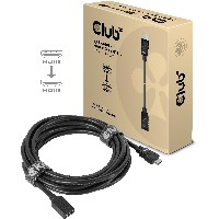 Club3D HDMI-Kabel 2.0 UHD-Verlängerungskabel 5 Meter St/Bu retail