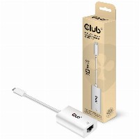 Club3D Adapter USB 3.2 Typ C > RJ45 Gigabit LAN St/Bu