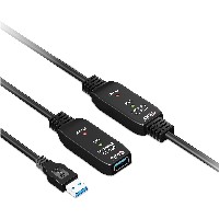 Club3D USB 3.2 A Verlängerungskabel 10m aktiv 5 Gbps St/Bu