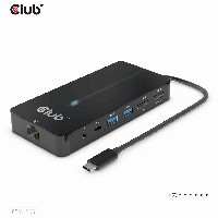 Club3D USB-C 7in1-HUB >2xHDMI/2xUSB/USB-C/LAN 4K60Hz PD100W