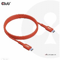 Club3D Kabel USB 2 Typ C PD 240W / 480Mb 1m St/St