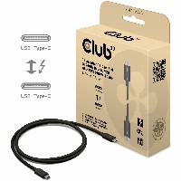 Club3D Kabel Thunderbolt5 zertifi. 8K240Hz/ 80/120Gbps 1m