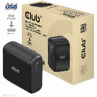 Club3D Ladegerät 1xUSB Typ C PD 100W. GaN retail