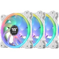 120mm Thermaltake SWAFAN 12 RGB Radiator Fan TT Premium Edition White 3 Pack