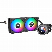 K Thermaltake Wasserkühlung TH240 V2 Ultra EX ARGB CPU All-In-One Liquid Cooler Black