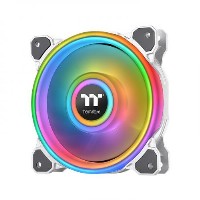 140mm Thermaltake Riing Quad 14 RGB Radiator Fan TT Premium Edition Single Fan Pack White