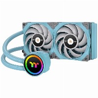 K Thermaltake TOUGHLIQUID 240 ARGB Sync All-In-One Liquid Cooler Turquoise 240mm